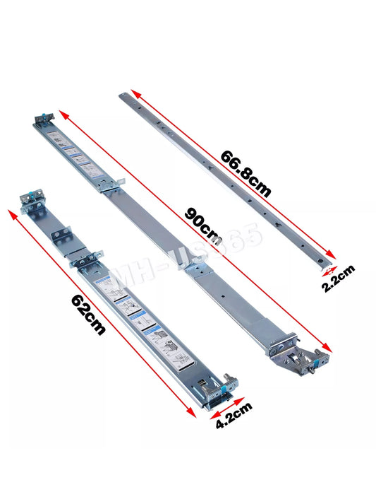 For Dell R720XD NX3100 SC8000 SC9000 7920 Rack 2U B4 Static ReadyRails Rail Kit