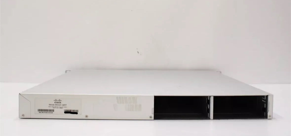 Cisco Meraki MS320-48FP-HW Switch *UNCLAIMED* - No Power Supply