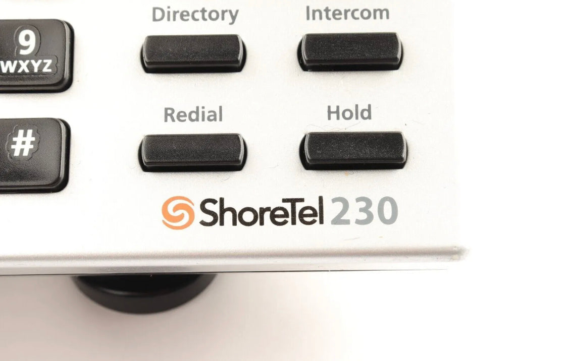 ShoreTel IP 230G Multi-Line Office Phone - Silver (630-1044-10)