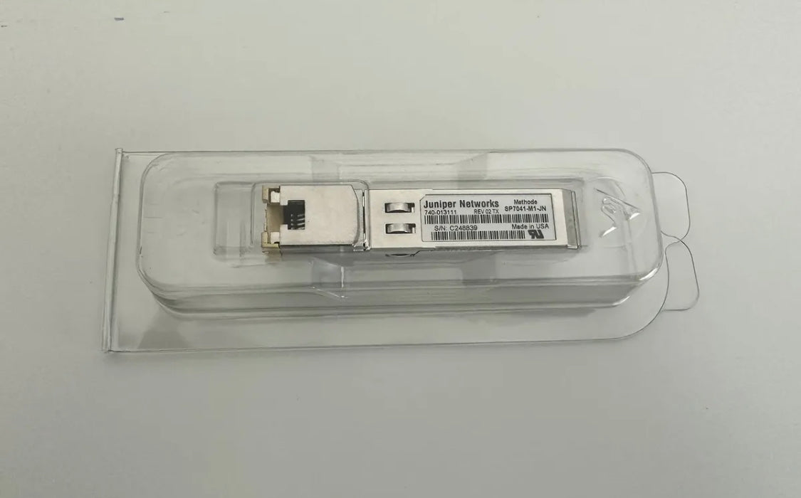 Juniper EX-SFP-1GE-T 740-013111 SP7041-M1-JN TX 1000 Base-T RJ45 SFP QFX-SFP-1GE