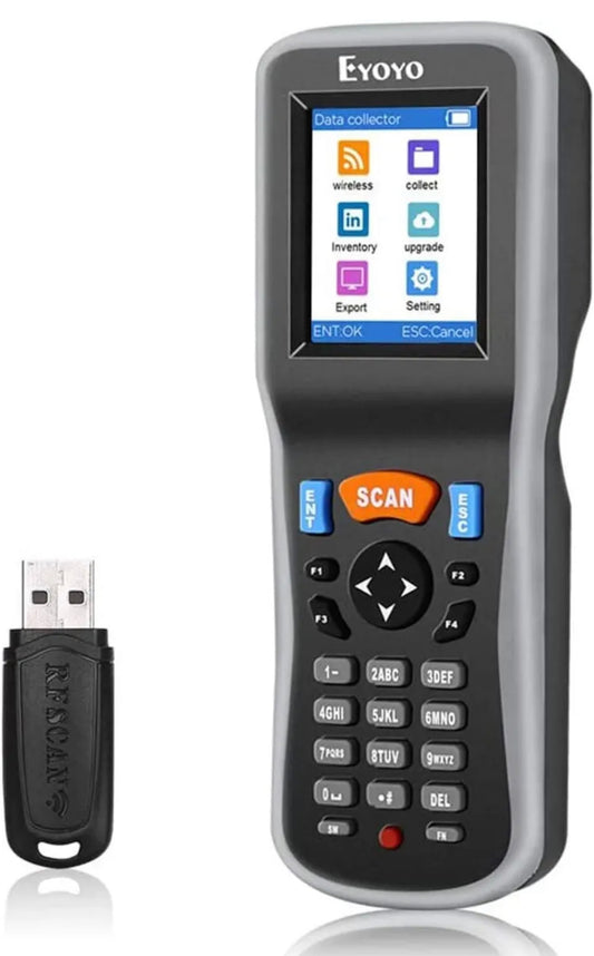 Eyoyo Inventory Scanner Wireless Barcode Scanner Data Collector For Warehouse