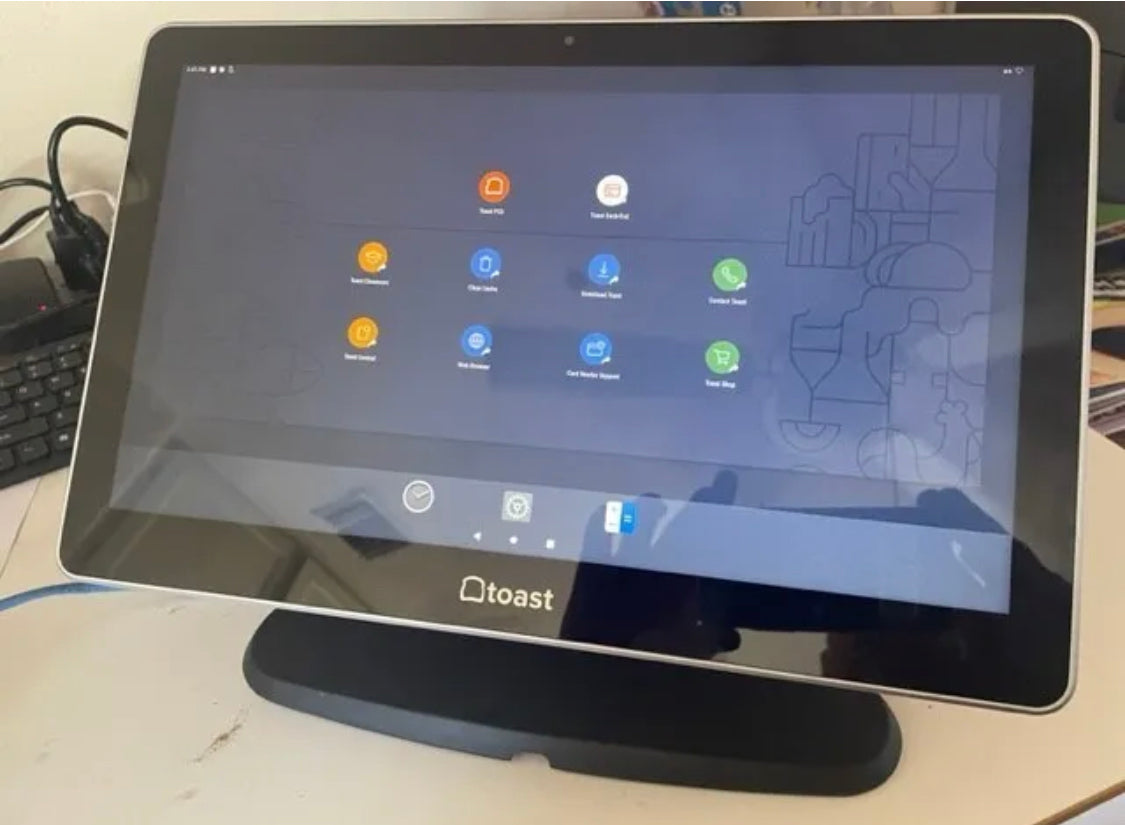 Toast Processing System TOAST Touchscreen POS Terminal ( TT203 ) POS DATA PROCESSING SYSTEM ...