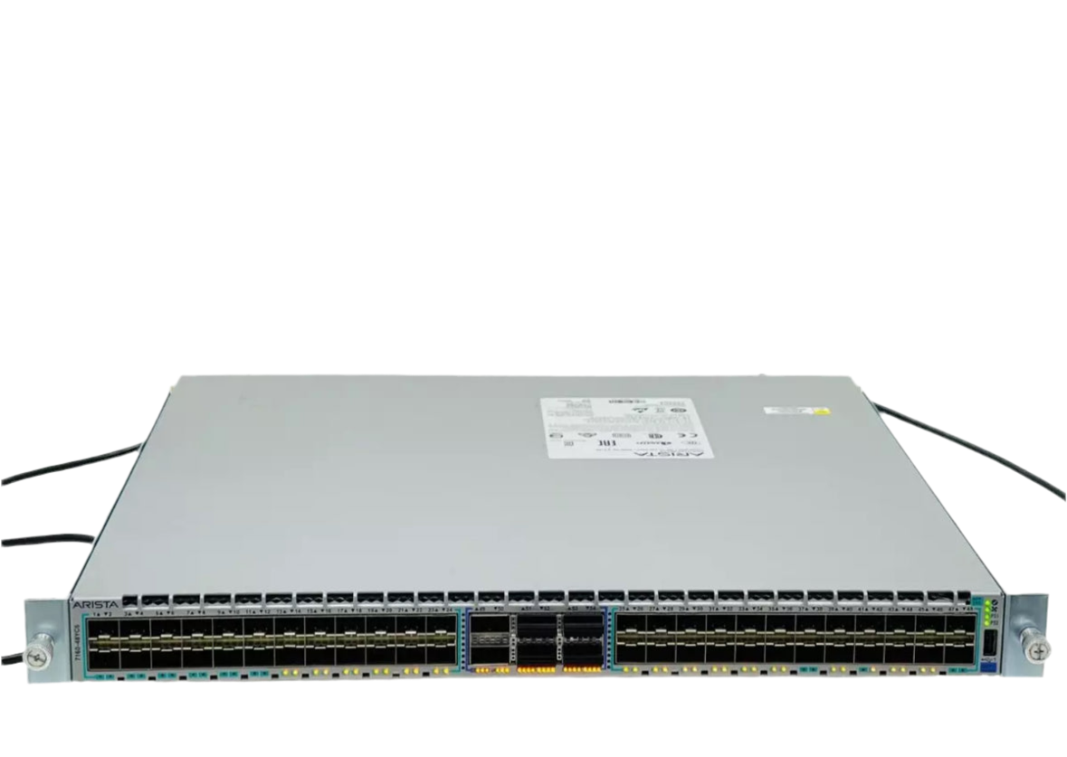 Arista DCS-7160-48YC6-F Switch 48x10/25G + 6x100G QSFP28 2x PWR-500AC-F