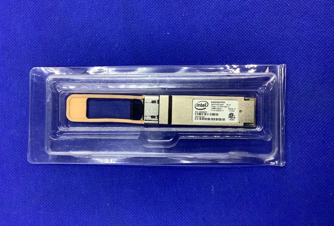 INTEL E40GQSFPSR  ETHERNET QSFP+ 40GBASE-SR4 OPTIC FOR INTEL XL710 & X520QDA2