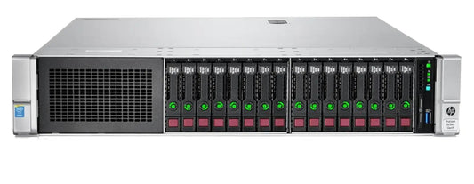 HP ProLiant DL380 Gen9 16SFF 2x E5-2680v4 2.4GHz =28 Cores 64GB P840 4xRJ45