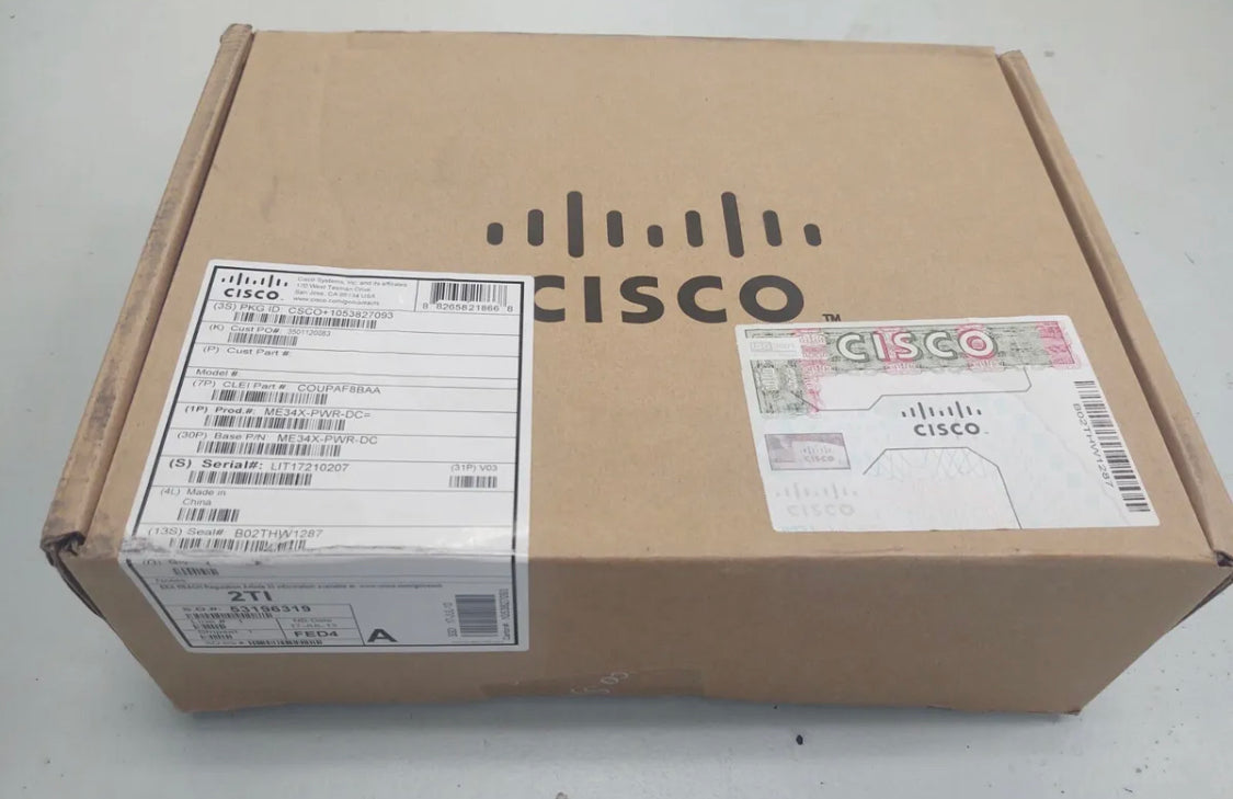 New Genuine Cisco ME34X-PWR-DC