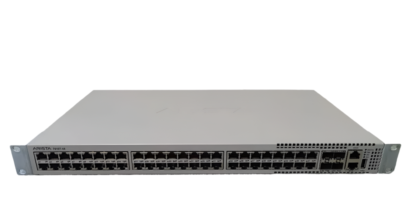 Arista DCS-7010T-48-R 7010T, 48x RJ45 (100/1000), 4 x SFP+ (1/10GbE) switch