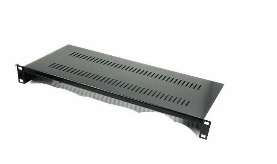 Raising Cantilever Server Shelf Vented Shelf Rack Mount 19" 1U 8" Deep Aluminum