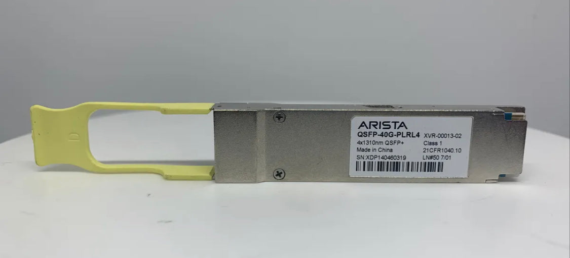 Arista XVR-00013-02 QSFP-40G-PLRL4 40G 4x1310nm LR QSFP+ Optic