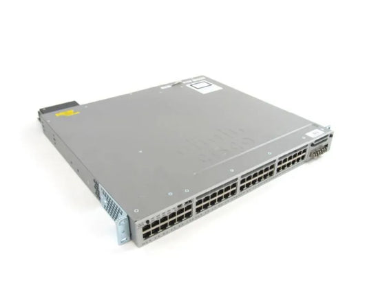 Cisco WS-C3850-48F-L 48-Port PoE 3850 Switch 1100W AC LAN Base