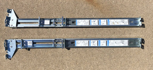 Dell V4G22 4-post J202H Set of 2 Rackmount Server Rails USIP 20CC4 Right/left