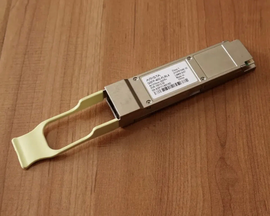 Arista QSFP-40G-PLRL4  QSFP+ 1310nm SMF Optical Transceiver Module