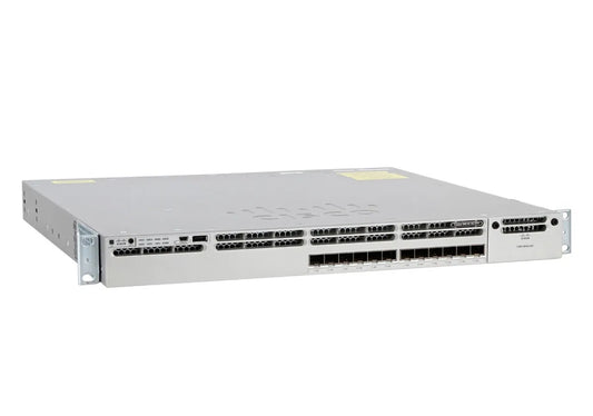 Cisco WS-C3850-12S-S 12 Ports 10G SFP Managed Network Switch w/ rack ears