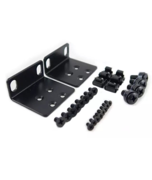 For Netgear Dell Switch Multivendor Ears Rack Mount Bracket Kit