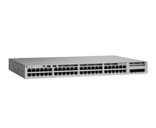 Cisco C9200L-48P-4X-E Catalyst 9200L 48-port PoE+ Network Essentials-Lifetime WR