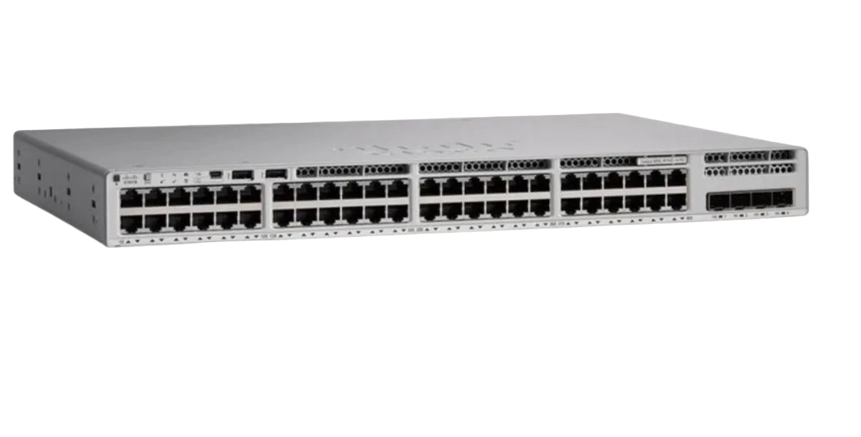 Cisco C9200L-48P-4G-E V01 Catalyst 9200L 48-Port PoE+ 4x1G Switch w/ PWR-C5-1KWAC