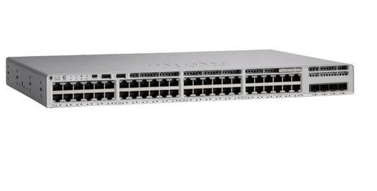 C9200L-48P-4G-A Cisco Catalyst 9200L 48 PoE+ Port Switch - 4 x 1G Uplink Network Advantage