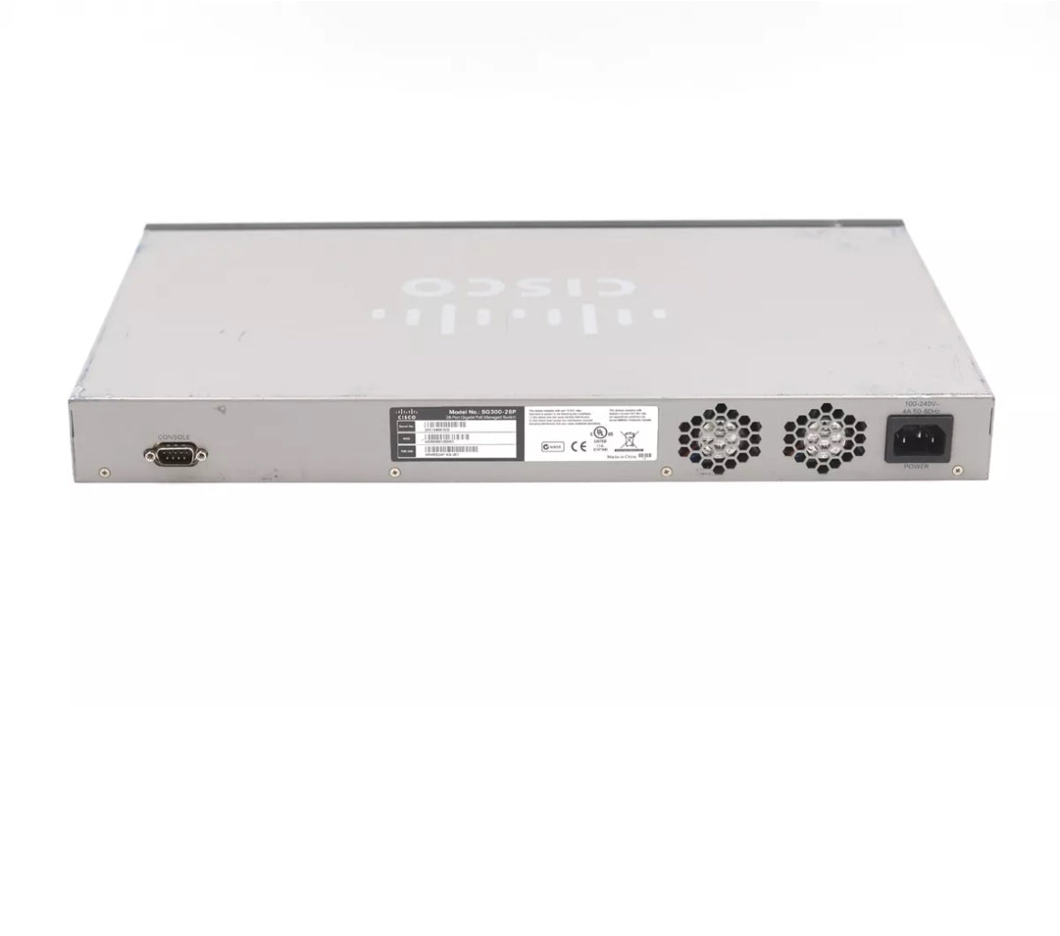 Cisco SG300-28P 28-Port Small Gigabit PoE Managed Switch P/N: SRW2024P-K9 V01