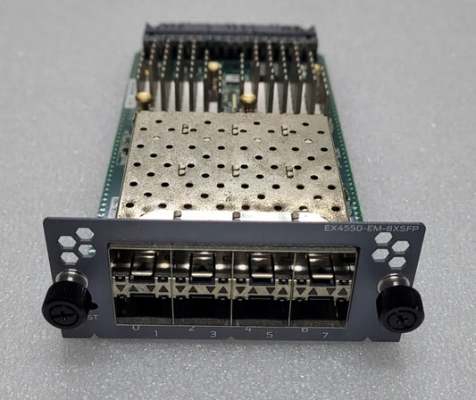 Juniper Networks EX4550-EM-8XSFP 8-Port 10G SFP+ Expansion Module 1Gb/10Gb