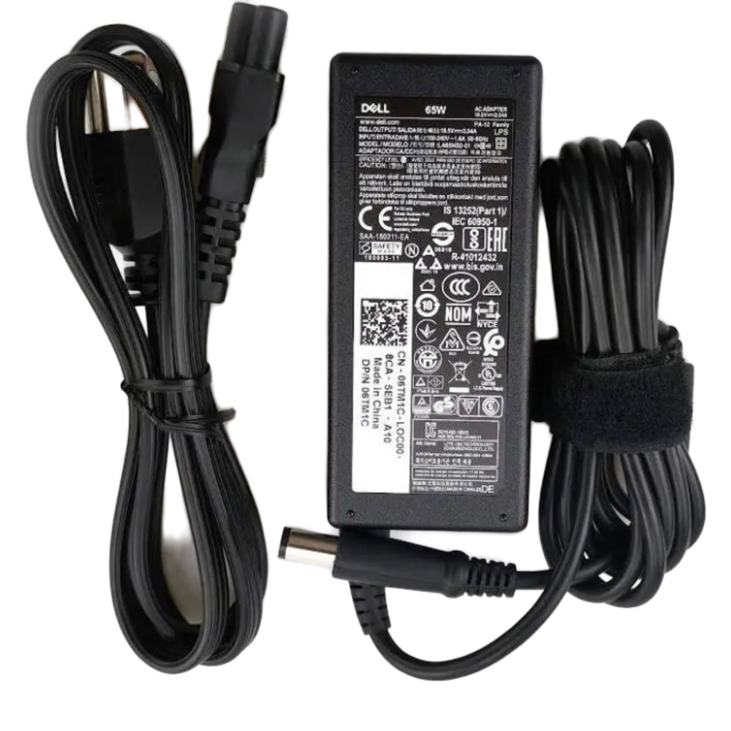 Dell Laptop AC Adapter Charger 65 Watt 19.5v 3.34a LA65NS2-01 Authentic charger