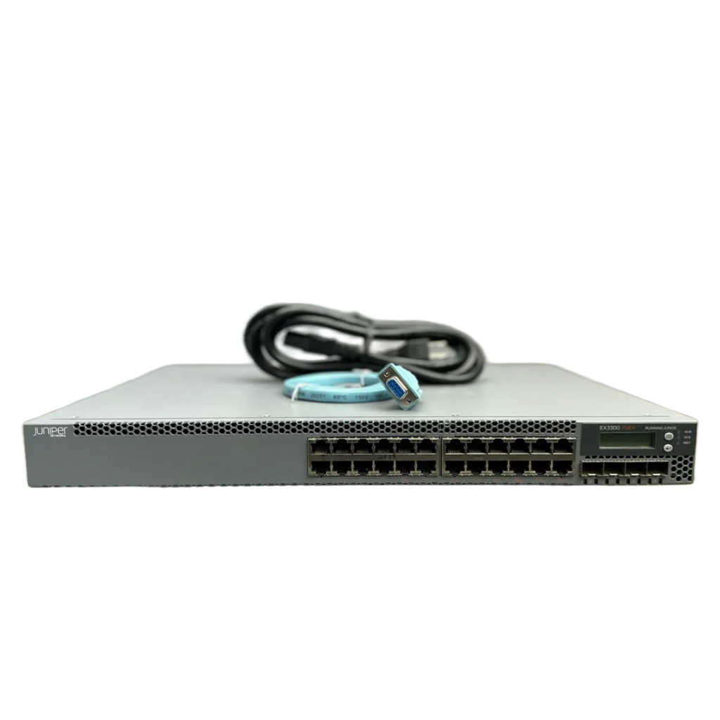 Juniper EX3300-24P Juniper 24 Port Gigabit PoE+ Switch