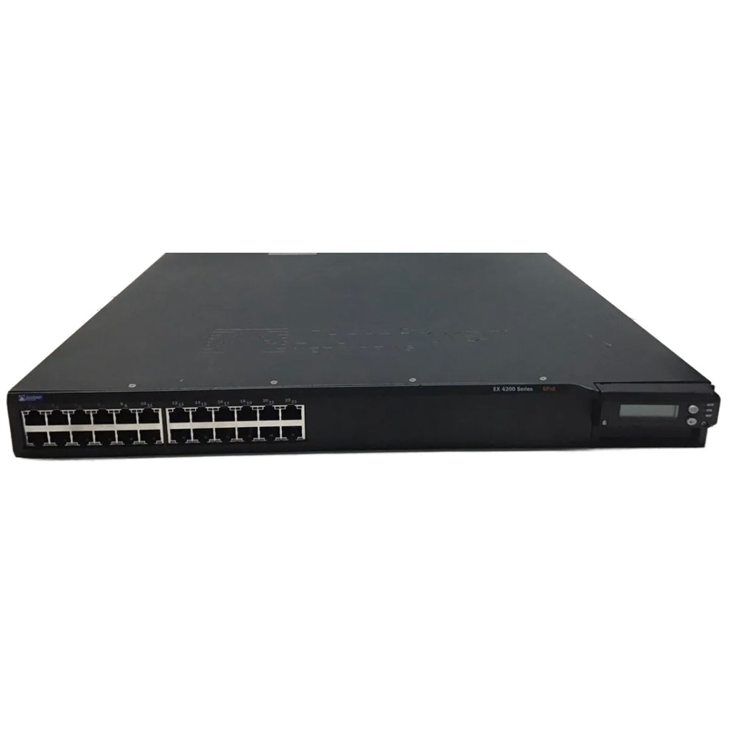 Juniper EX 4200 Series EX4200-24T 8PoE 24 Port.